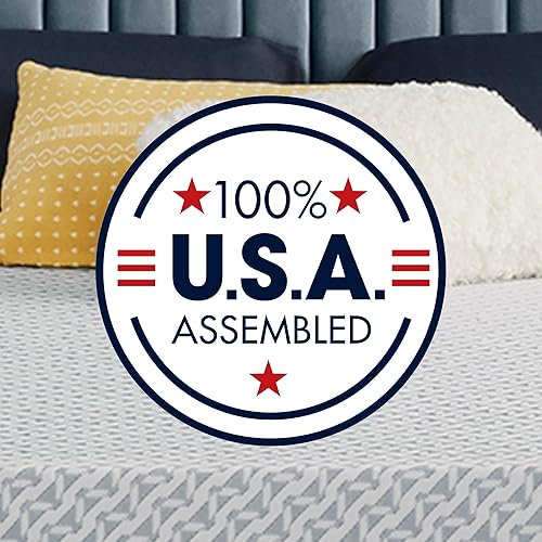 Miniatura 8 de Serta - Colchón de espuma viscoelástica de gel refrescante de 10 pulgadas, tamaño Queen, mediano, de apoyo, certificado CertiPur-US, prueba de 100