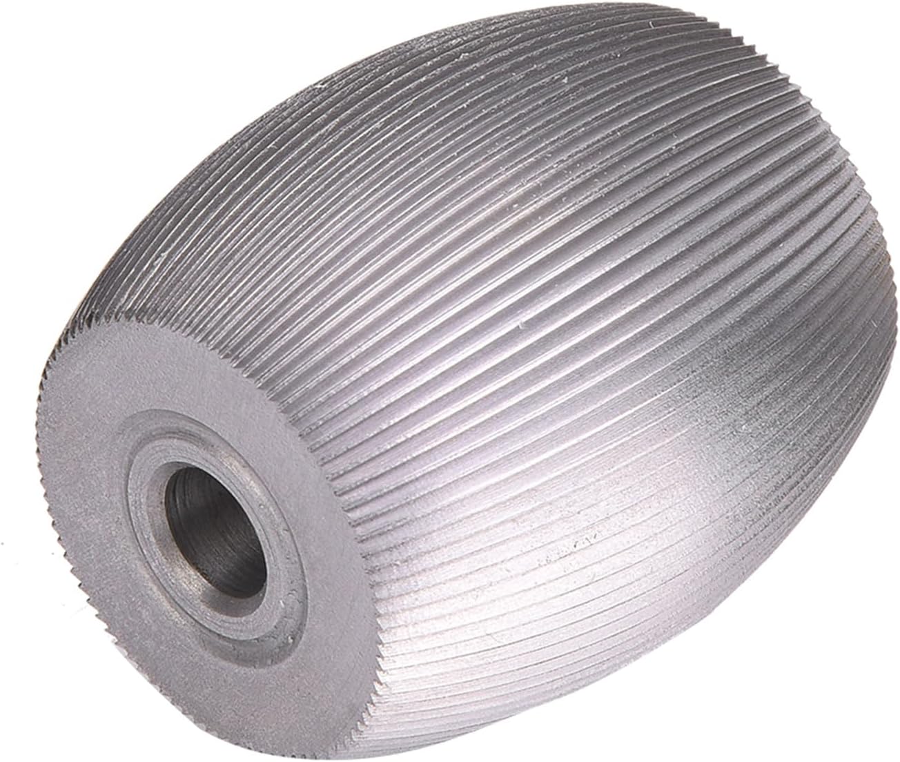Respicefinem 801 Peeling Machine Steel Feed Wheels Potable Goose Shaped Sharpening Stone Wheel Leather Skiving Machine Accessories Drive Wheel for Commercial Home Kitchens