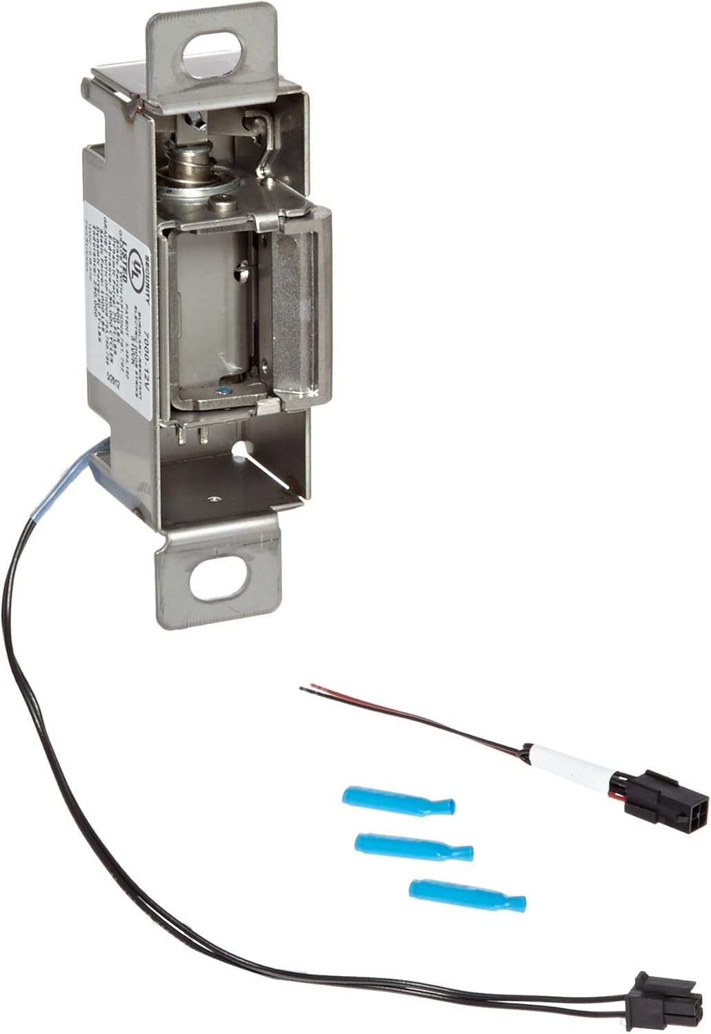 HES 7000 Series Stainless Steel Highly Durable and Versatile Electric Strike Body, 12 Volts, Satin Stainless Steel Finish