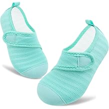VIFUUR Kids Water Shoes Boys Girls Barefoot Water Sports Socks Hook&Loop Beach Shoes Quick Dry Aqua Socks Swim Walking Outdoor Sports for Toddler