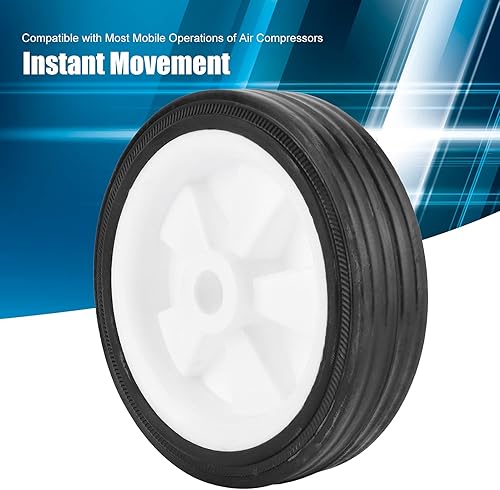 Miniatura 8 de Ruedas para compresores, ruedas giratorias de 5 pulgadas, 13 agujeros para carros para bancos de trabajo para estantes