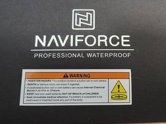 NAVIFORCE Men's Military Digital Watches Japanese Quartz Movement Analog Quartz Waterproof Watch Sport Multifunctional Leather Wristwatch