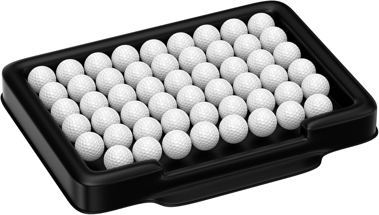Golf Ball Tray for Practice Mat for Indoor and Outdoor Training Golf Balls Holder