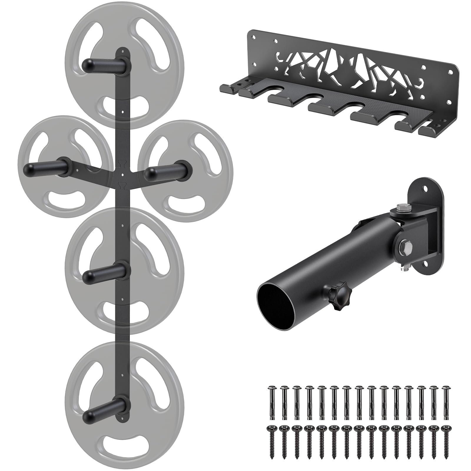 Kipika J Hooks and Weight Plate Holder Set for 7.5 x 7.5 cm Power Kipika J Hooks and Weight Plate Holder Set for 7.5 x 7.5 cm Power