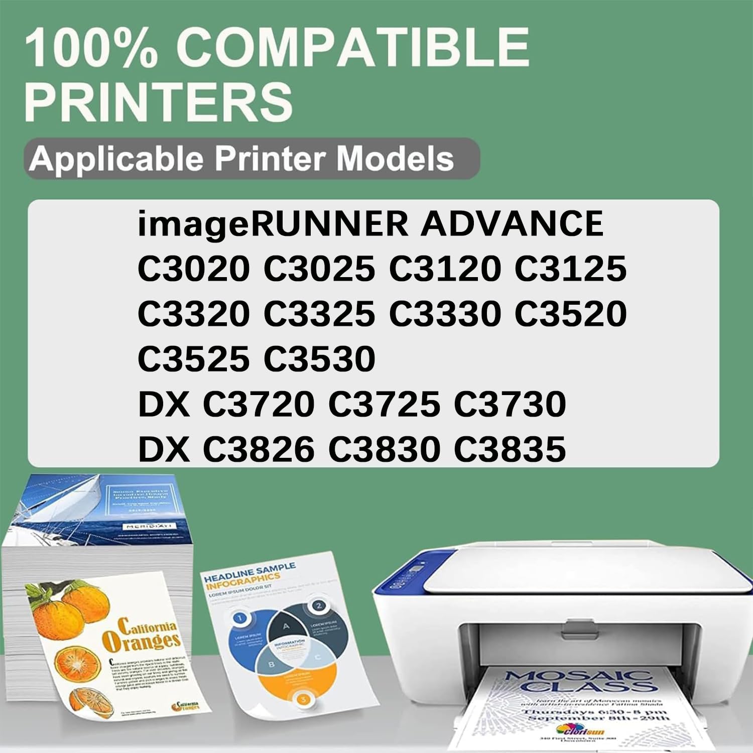 JUNTINE Remanufactured FM1-A605-000 Transfer Belt Assembly Replacement for FM1-A605-000 Transfer Belt Assembly Compatible with Canon imageRUNNER C3020 C3025 C3120 C3125 C3320 C3325 C3330 C3520(1-Pack)