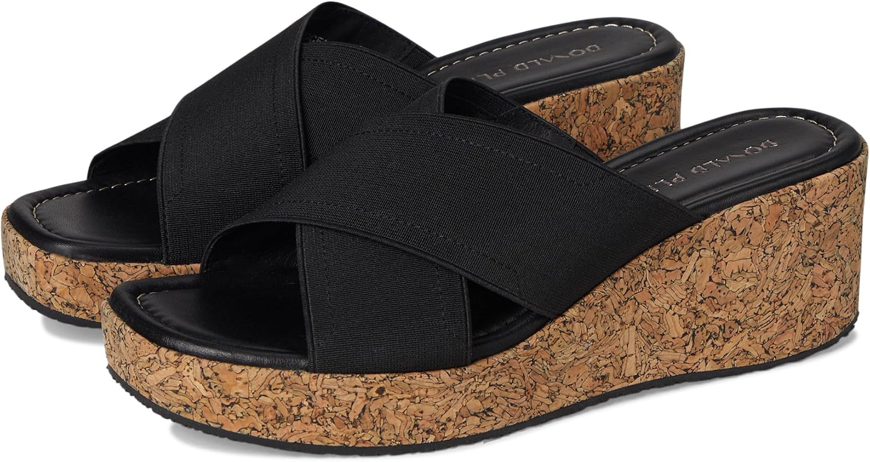 Amazon.com | Donald Pliner Jocelyn Black 11 M | Platforms & Wedges