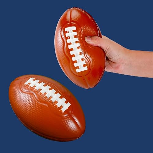 CIGOCIVI Balones de fútbol de espuma de 6.7 pulgadas para niños de 6 a 15 años, recuerdos de fiesta de fútbol, regalos de Navidad, regalos de