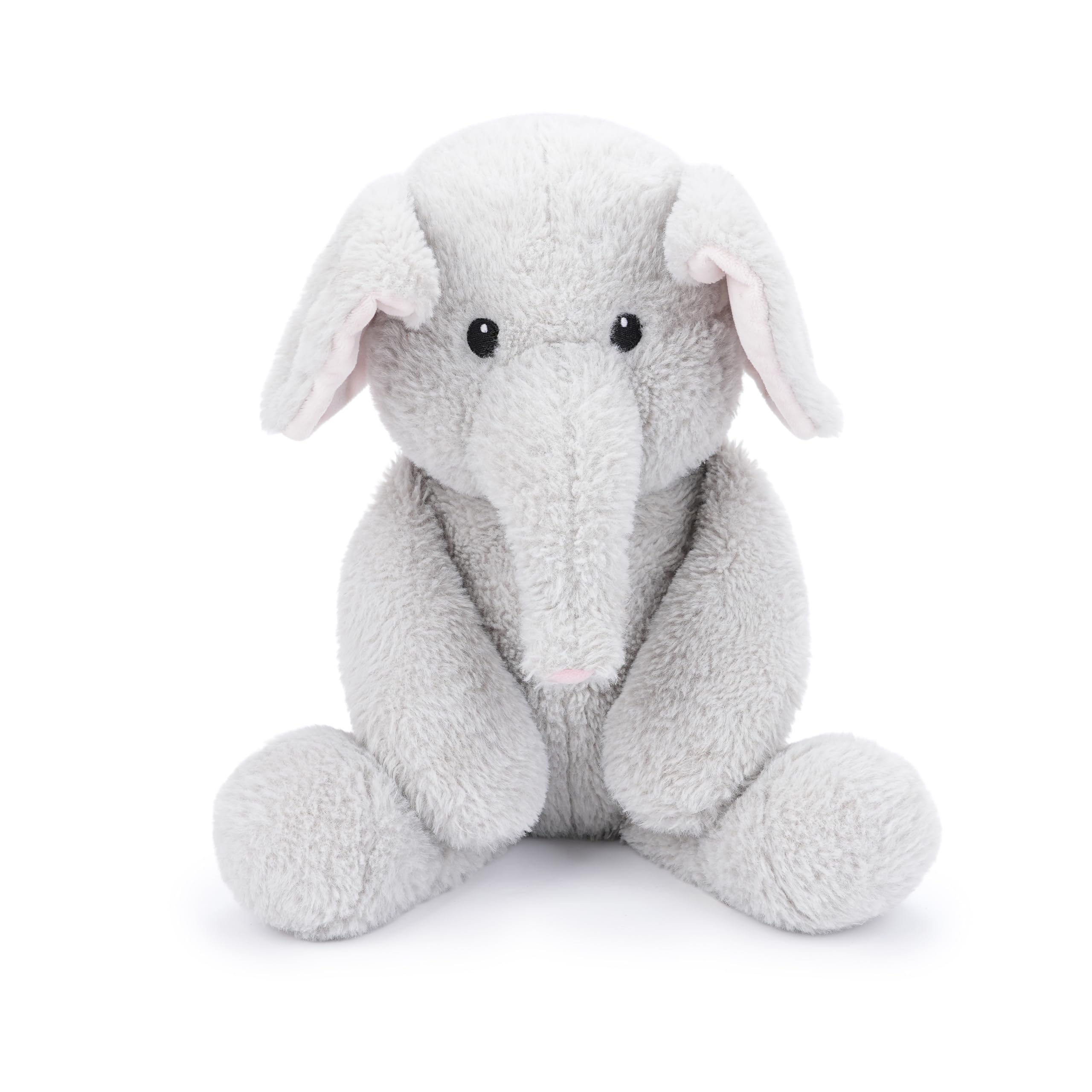 WEIGEDU Elephant Teddy Bear Stuffed Animals Plush Toys | Embroidered Eyes, Pink Ears Nose…