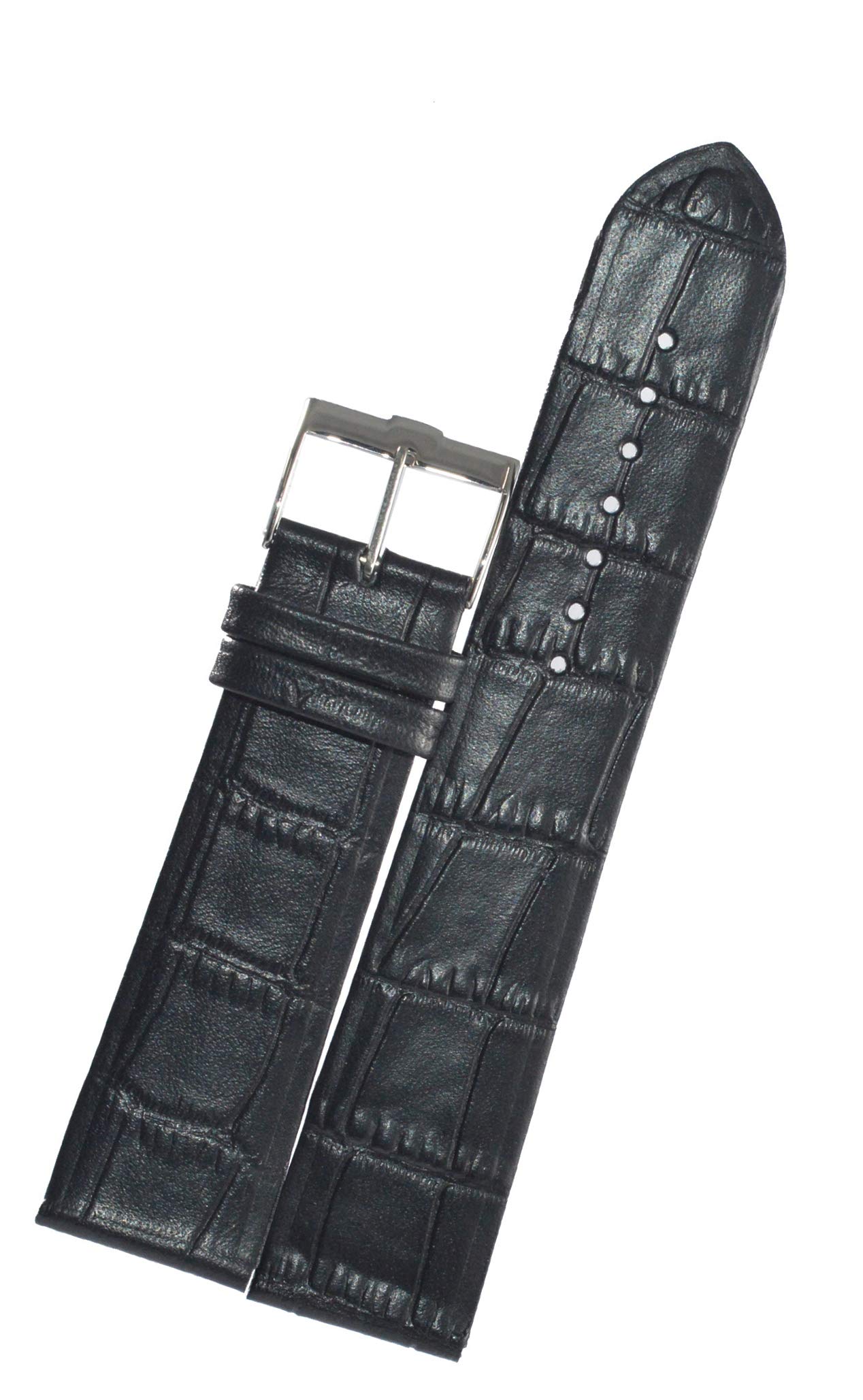 SURU® 20MM Slim Ogive Tip Leather Watch Strap / Watch Band (Width- 20mm /Colour- Black) D6165 (B08X2TKWRF) Amazon Price History, Amazon Price Tracker