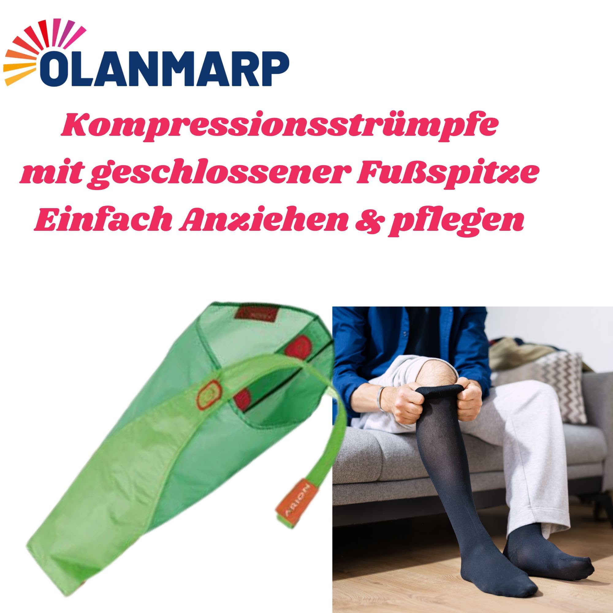 Arion Easy Slide enfile-bas + Olanmarp lessive fine