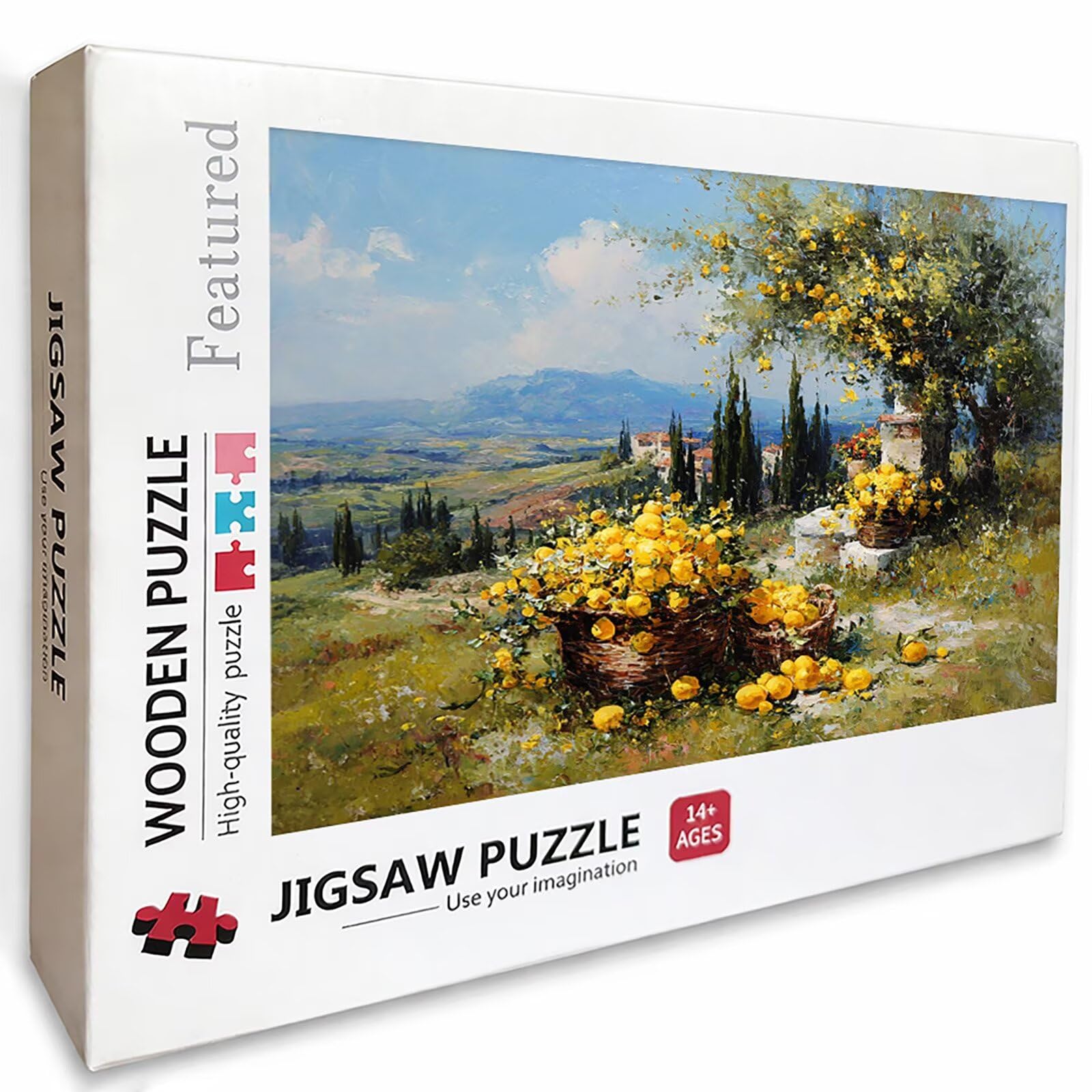 Puzzle Arte con Scatola Visualizzazione, Frutta Puzzle Legno 3000 Pezzi Adulti 122x81cm, Attività di Intrattenimento ad Alta Difficoltà, DIY Classici Gioco, Jigsaw Per Tutta La Famiglia, W-7120