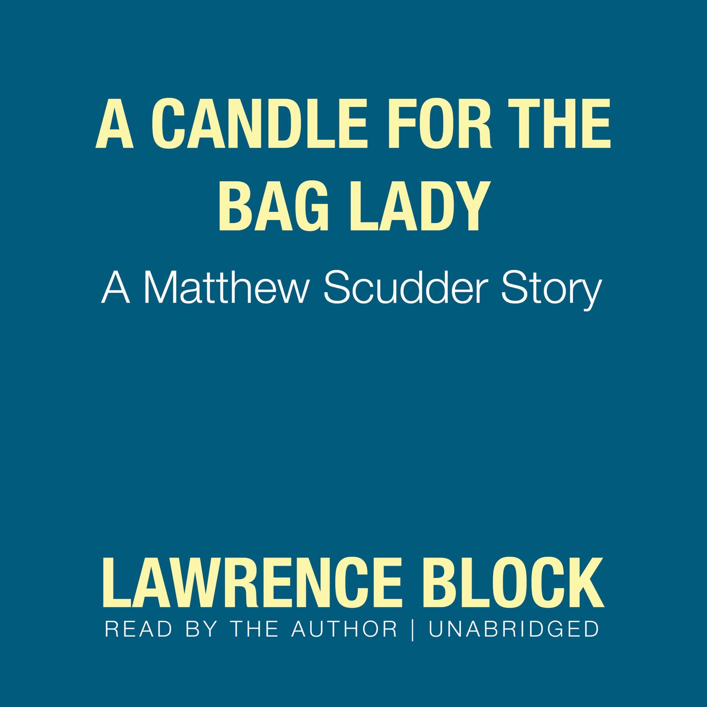 Cover art for A Candle for the Bag Lady