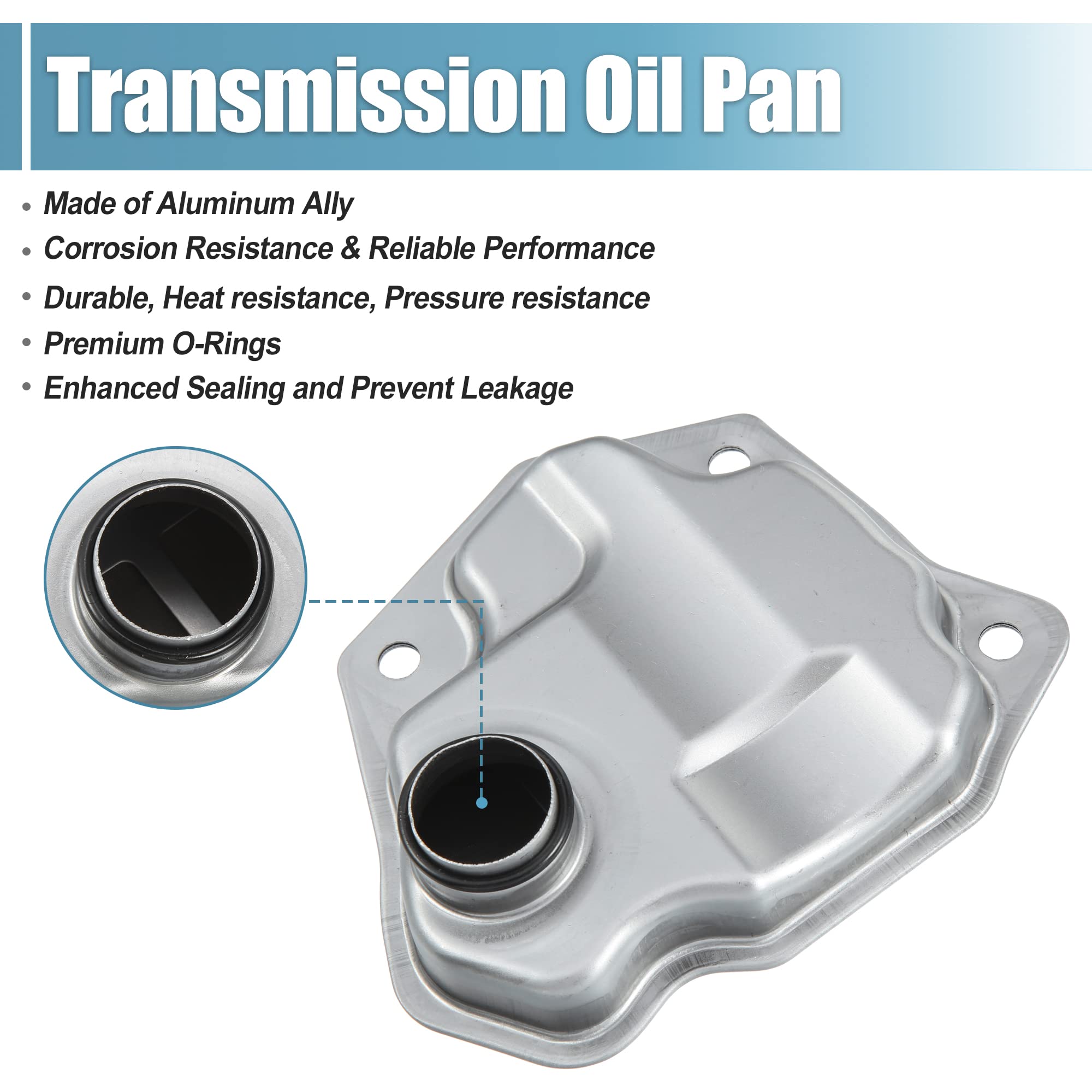 Amazon.com: X AUTOHAUX Transmission Filter Oil Pan for Nissan