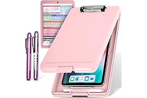 Pink Nursing Clipboard with Nurse Penlight Set: Essential Tool for Nurses on the Go