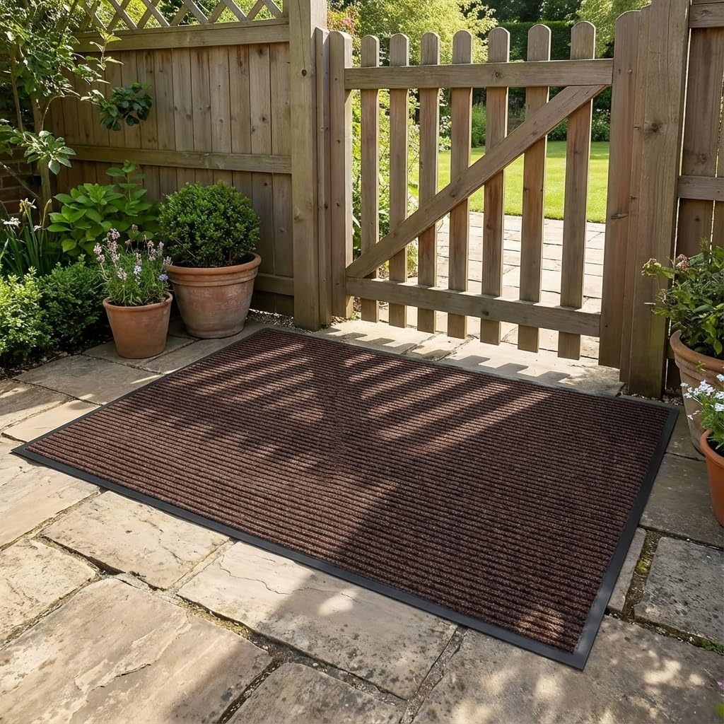 4' X 6' Brown Commercial Grade Door Mat Indoor Outdoor Entrance — Amazon image 5
