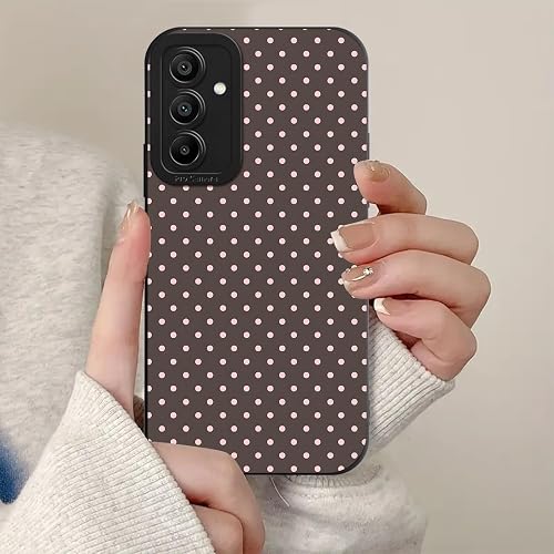 Aoldimu Fashion Cute Polka Dots Case for Samsung Galaxy A15 5G 6.5", Aesthetic C