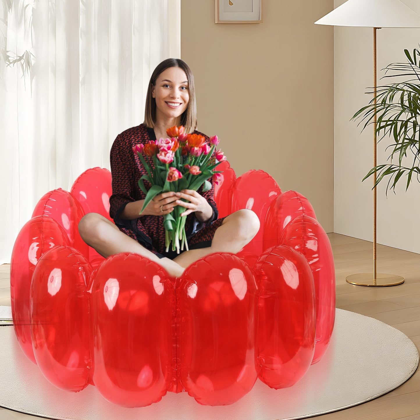 Amazon.com: SUNKOX Jelly Inflatable Chair,Jelly Chair Collection