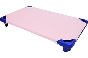 American Baby Company 100% Natural Cotton Percale Daycare Cot Sheets