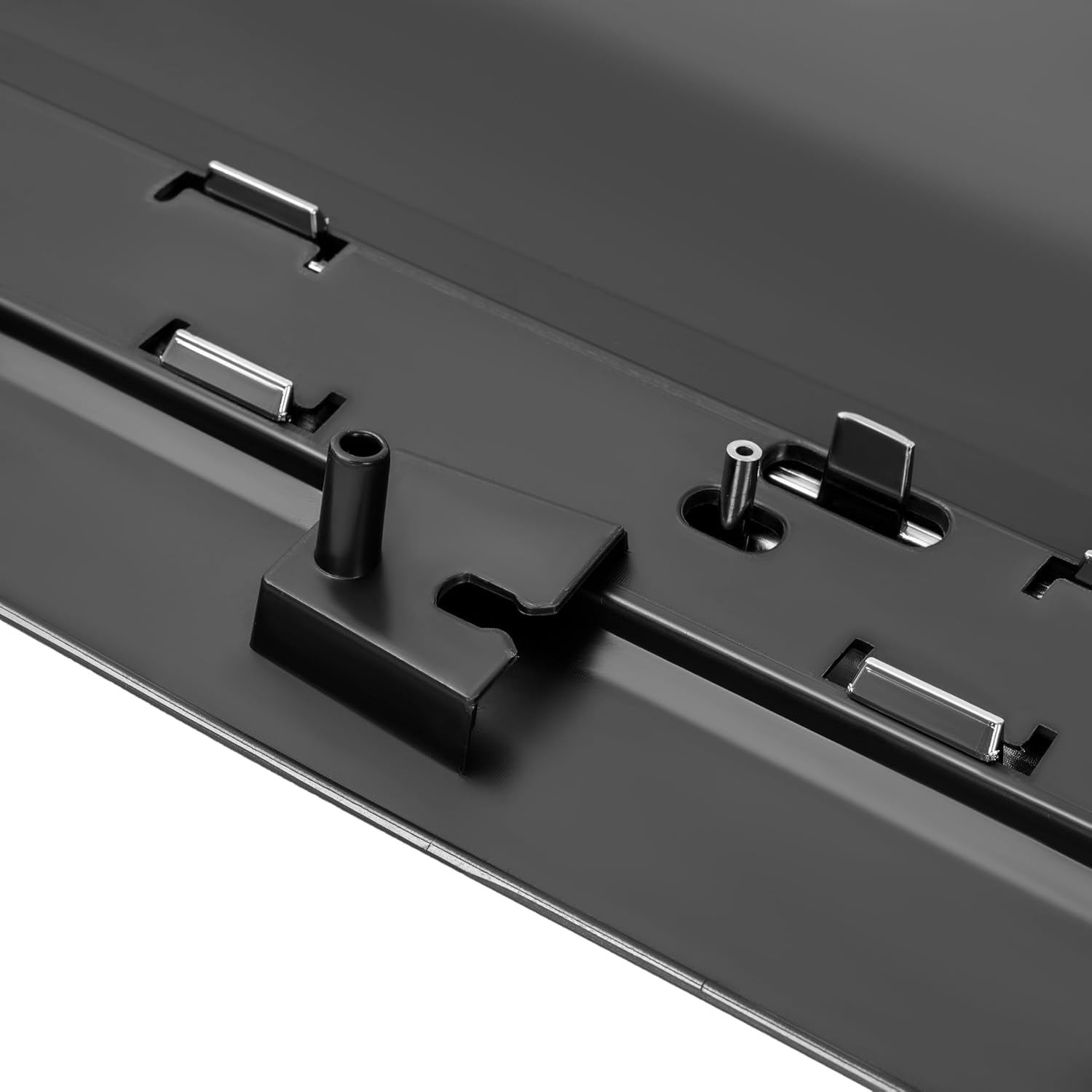 KUAFU Rear Left Side Door Lower Molding Compatible with 2016-2019 Ford Explorer/Police Interceptor Utility Rear Door Body Side Outer Door Molding Trim Replacement for FB5Z7825557BA