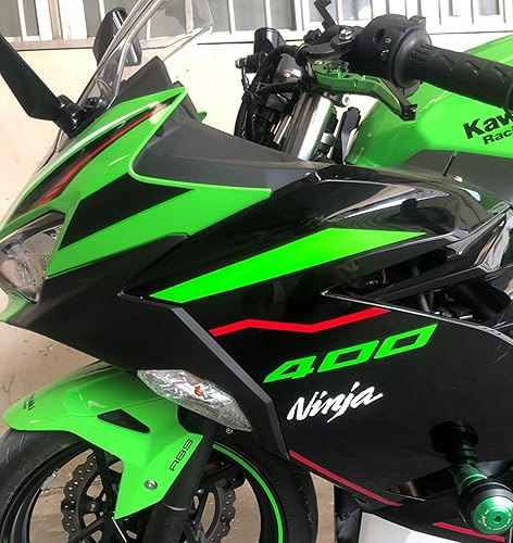 Miniatura 4 de PROCNC - Abrazadera de horquilla frontal superior de árbol triple para motocicleta Kawasaki Ninja 400 2018 2019 2020 2021 2022 (plateada)