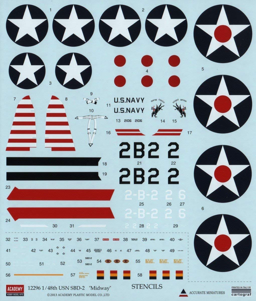 Amazon | アカデミー 1/48 USN SBD-2 ドーントレス ミッドウェー  