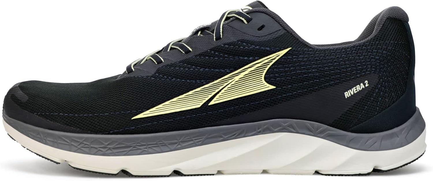 ALTRA Men's AL0A547G Rivera 2 Road Running Shoe, Black - 11.5 M US