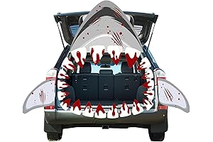 Halloween Shark Car Trunk or Treat Decoration Kit