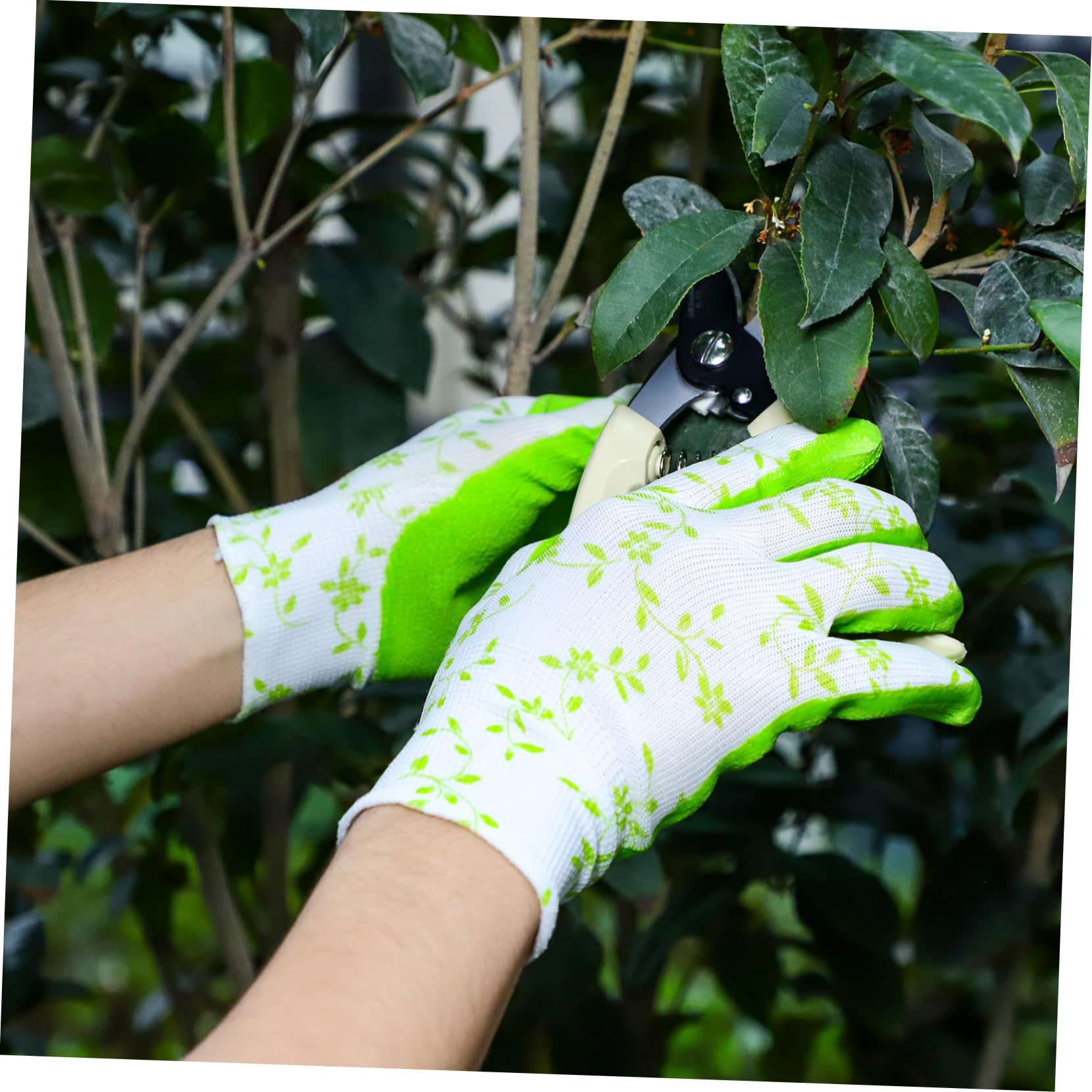 Toddmomy Gardening Gloves Work Mittens for Men Women Easy Maintenance 3 Pairs Set