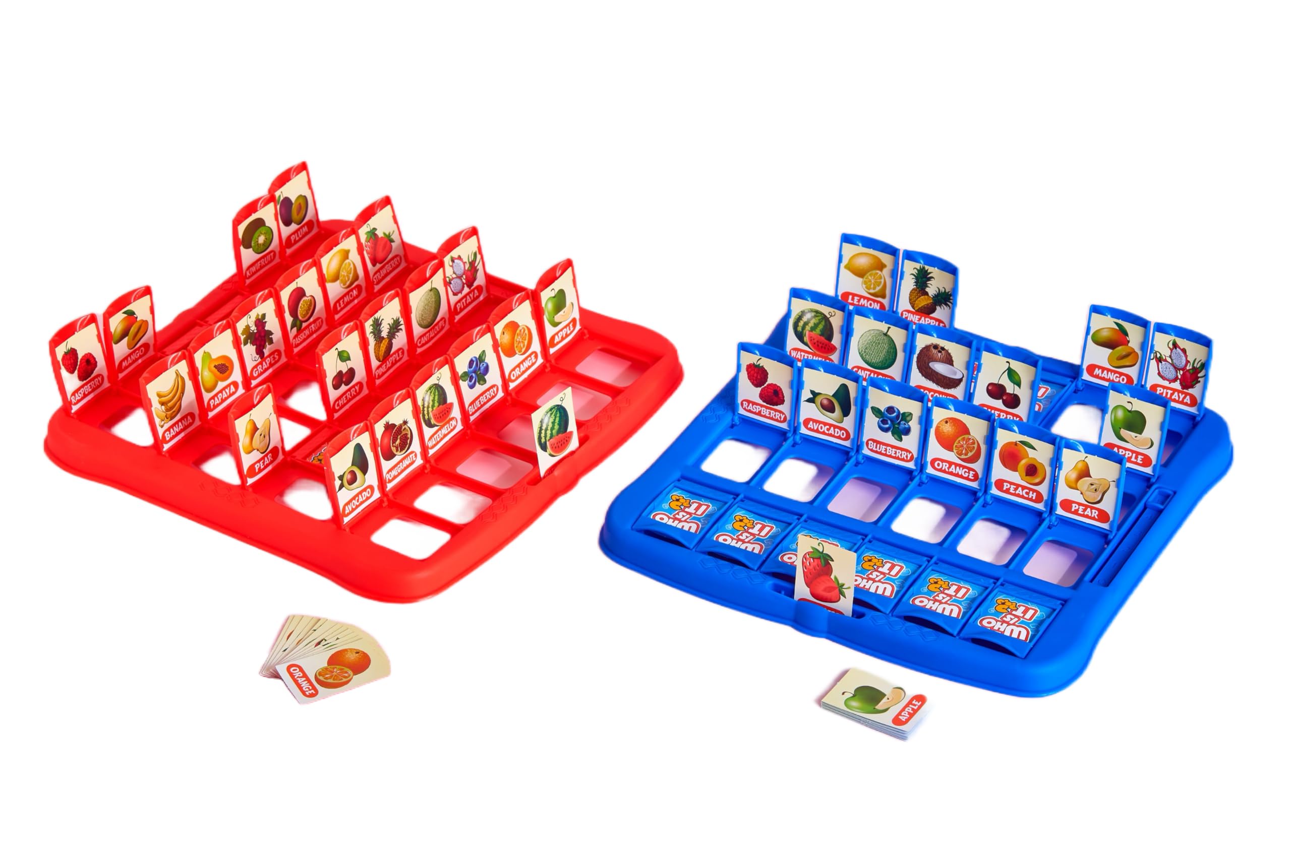 WHO IS IT – Board Games For Kids, Boys And Girls, and Adults, Family Games (Fruit)