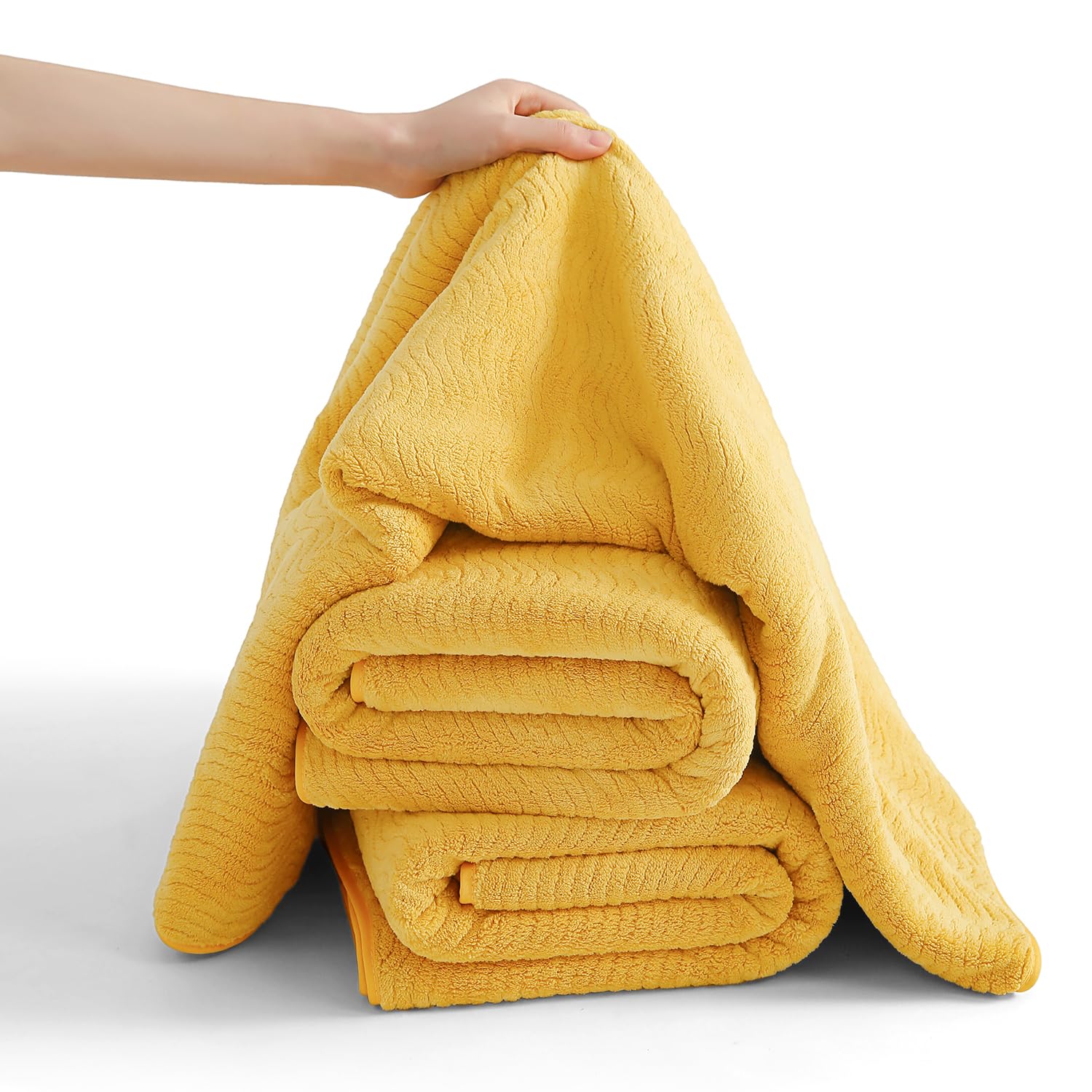 Juego de toallas de baño de 8 piezas, 2 toallas de baño de gran tamaño, 2 toallas de mano, 4 toallas faciales, juego de toallas de baño extragrandes suaves para baño y hotel, colecciones de toallas de
