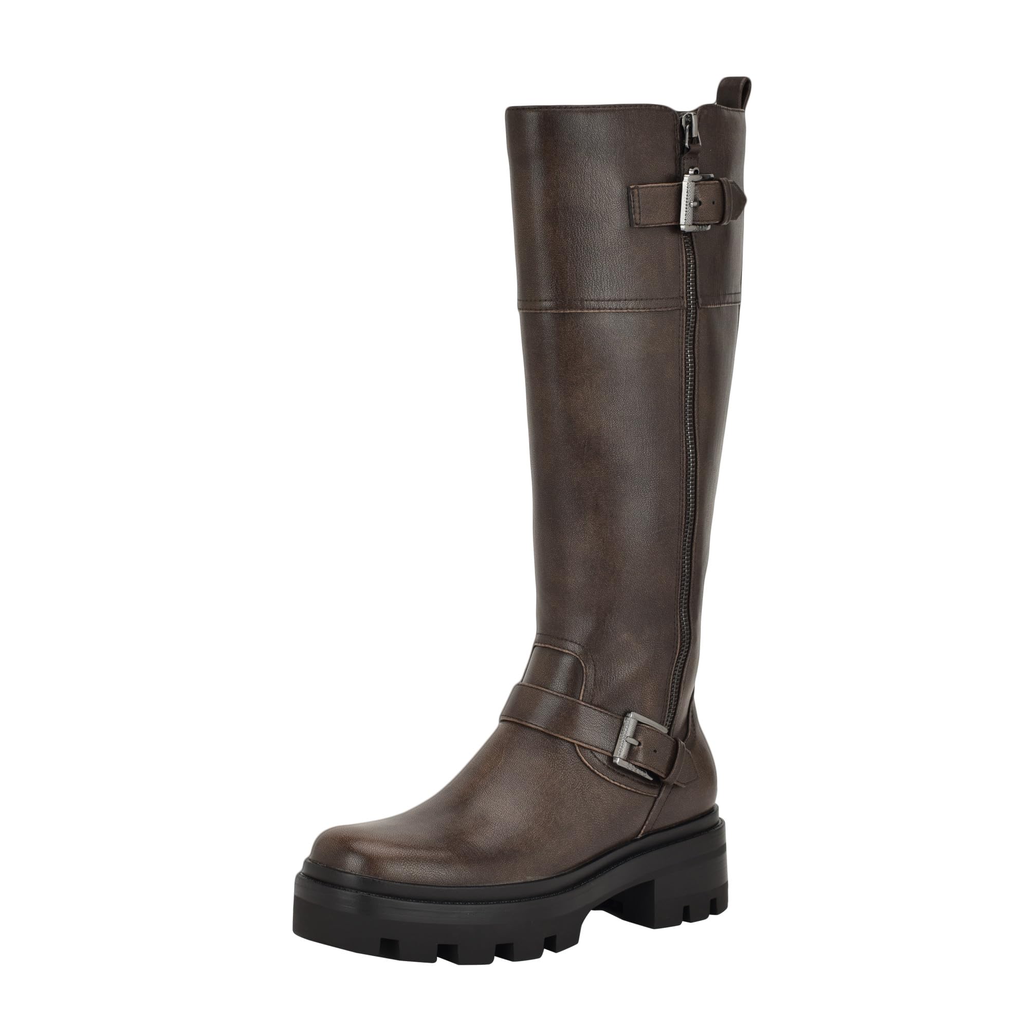 GUESS womens Lynnie Wide Calf