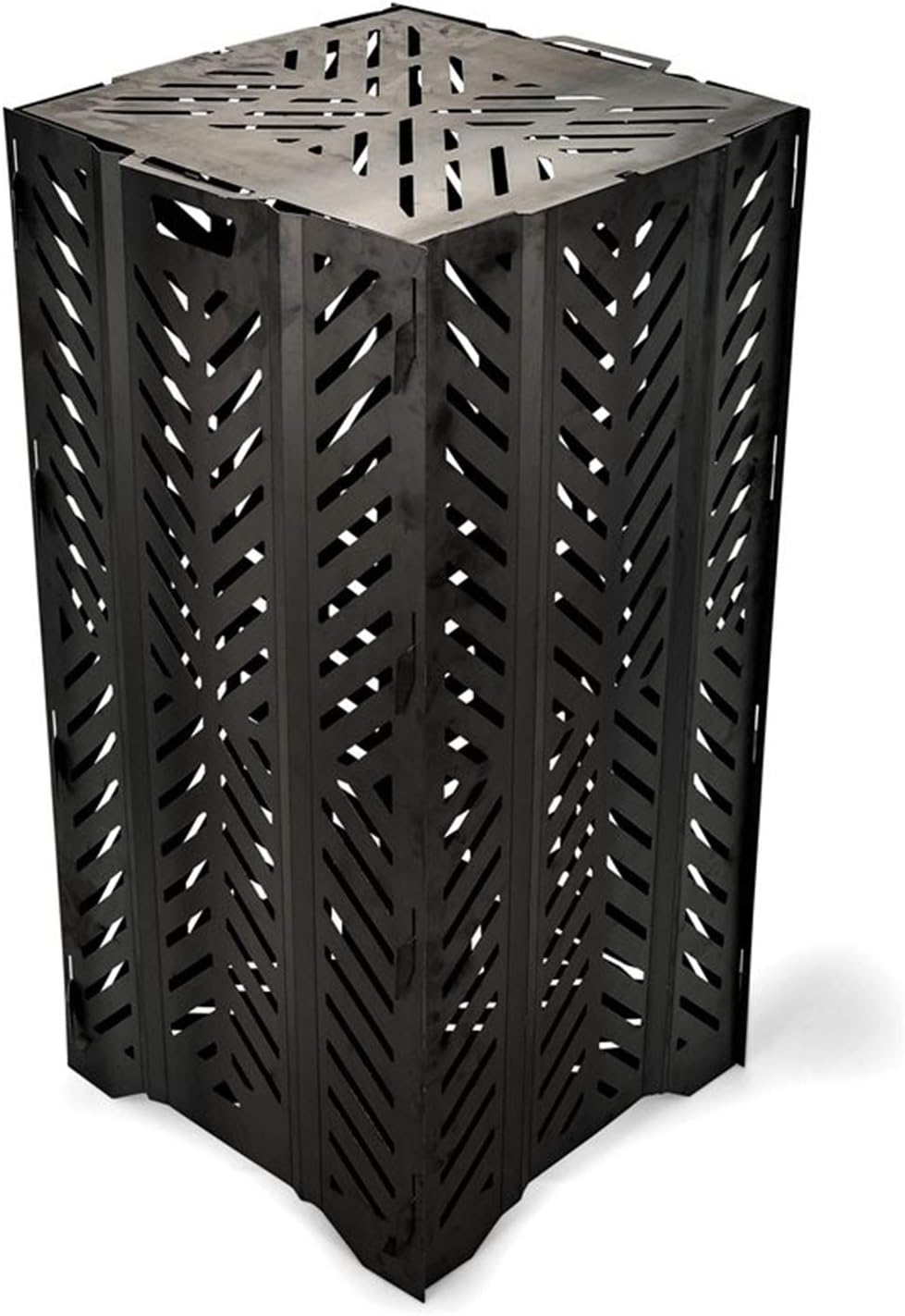 Product image of Camco Burn Bin | Features Hand-Oiled structurally Reinforced Side and Base Panels (L) x 22 (W) x 45-inches (H) (51250), Large Bin