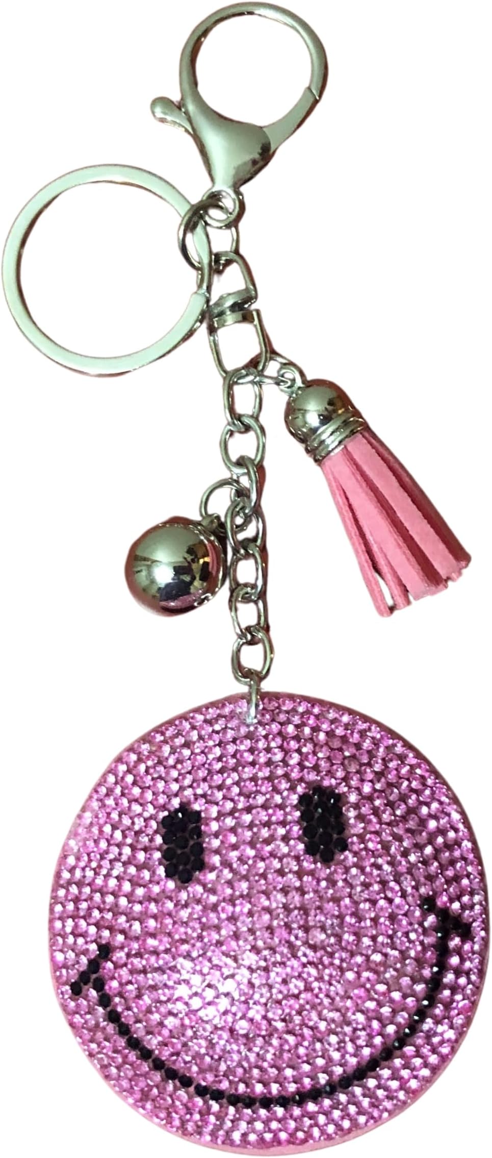 Bling Keychain Accessories for Women, Rhinestone Car Keys Charms, Cute Purse Charms for Handbags