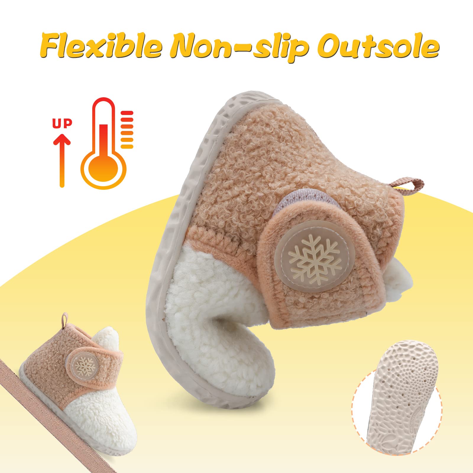 Snapklik.com : LeIsfIt Toddler Slippers Boys Girls Slippers Kids House ...
