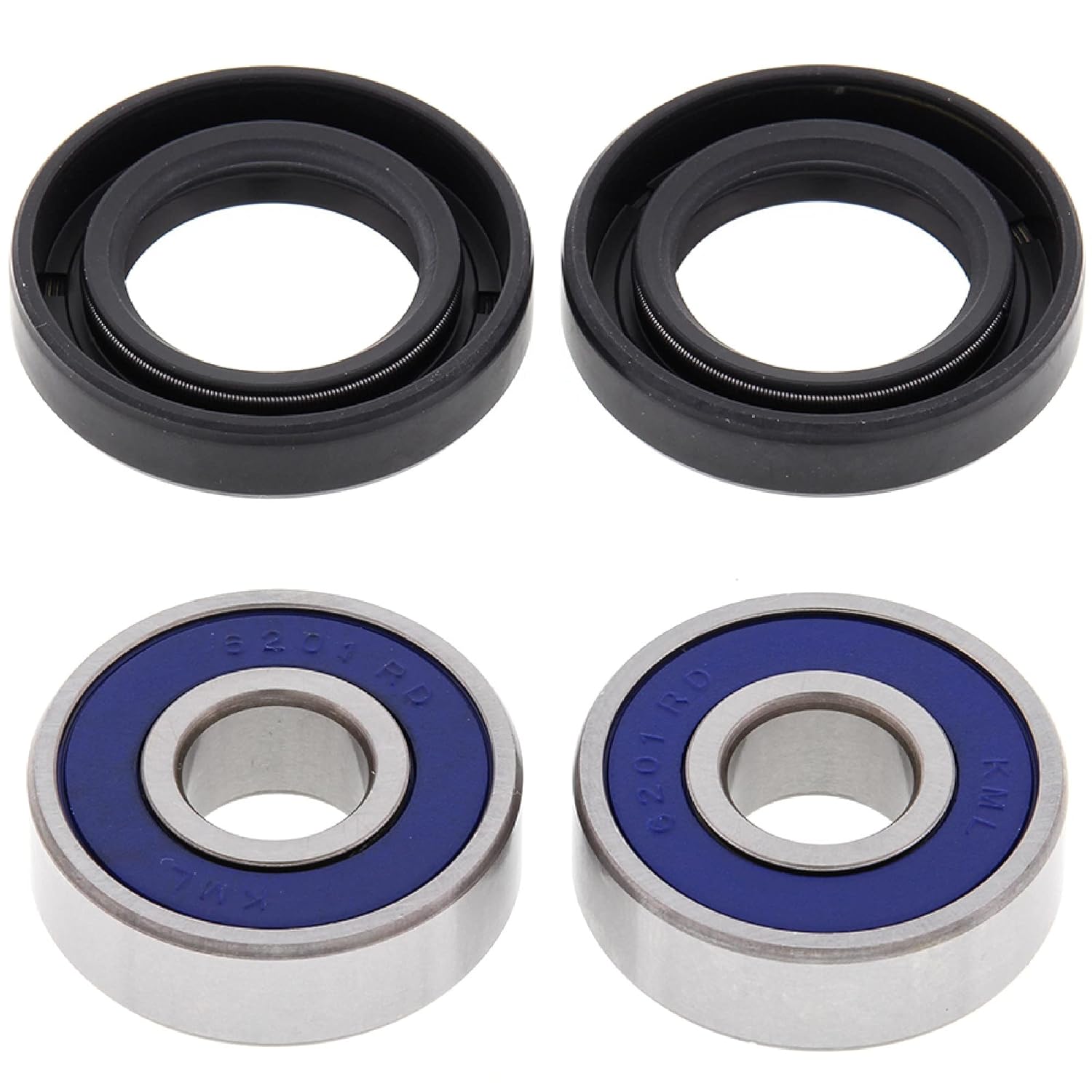 All Balls Racing Front Wheel Bearing Kit 25-1172 Compatible with/Replacement for Honda Z-50R 1979-1999, Z-50RD 1986, Suzuki RM80 1990-2001, RM85 2002-2017, RM85L 2003-2016