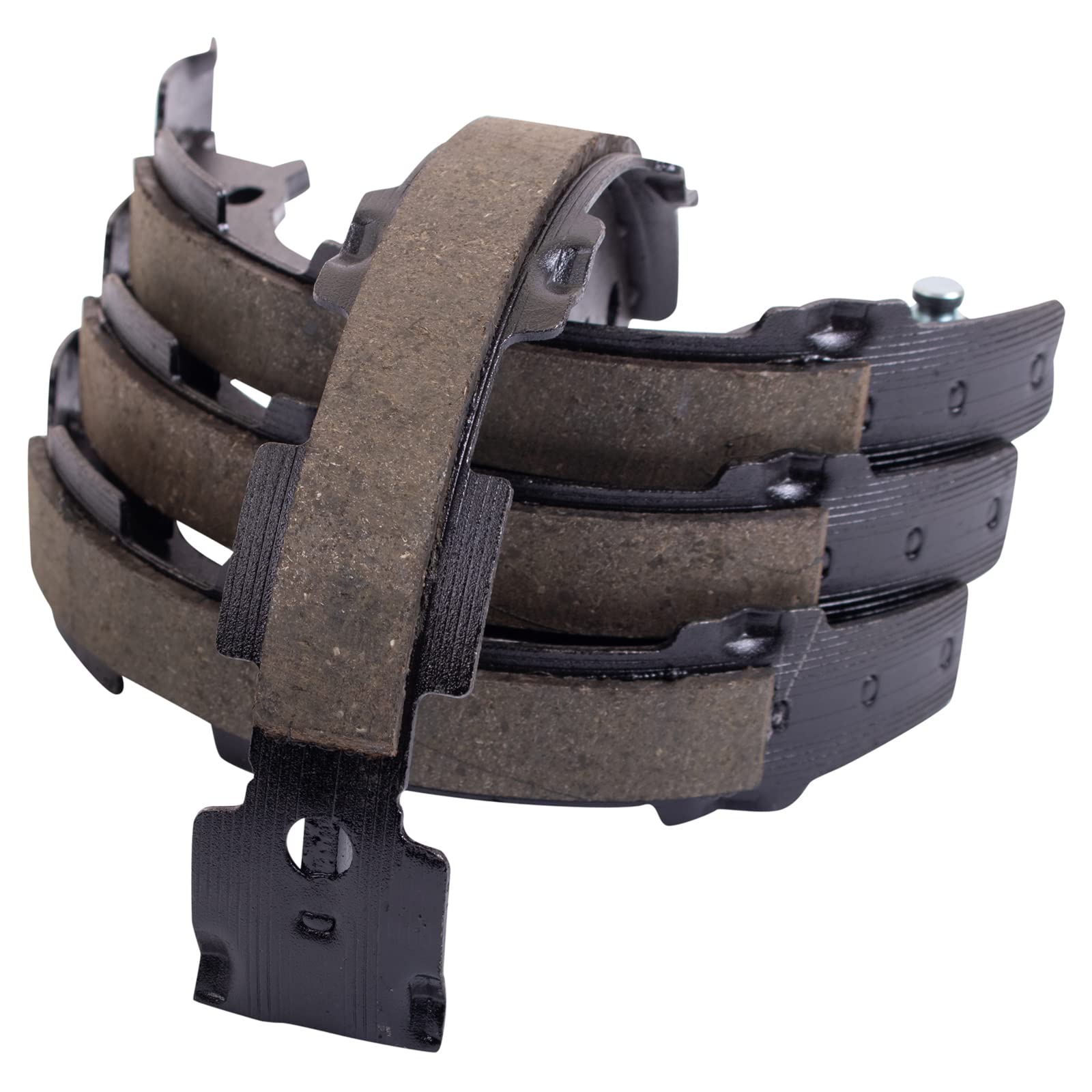 TRQ Rear Parking Brake Shoe Set