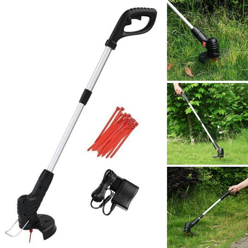 Cortacésped eléctrico, batería recargable de iones de litio, cortadora de césped inalámbrica, desbrozadora, herramientas de corte de jardín
