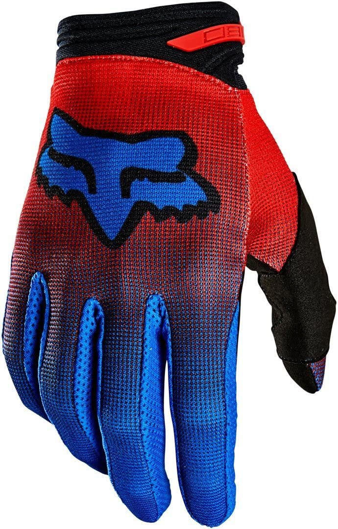 Fox 180 Oktiv Glove Red M, Fluorescent Red