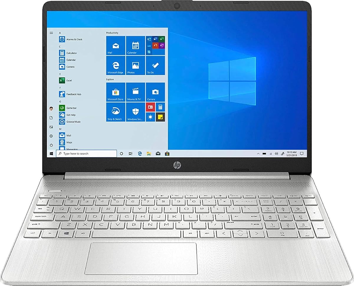 Computadora portátil HP 2020 con pantalla táctil de 15.6"/ Intel Quard-Core i5 1035G1 de décima generación hasta 3.6GHz/ 12GB DDR4 RAM/ 256GB PCIe SSD/ 802.11ac WiFi/Bluetooth 4.2/ USB 3.1 Type-C/HDMI/Plata/Windows 10 Home