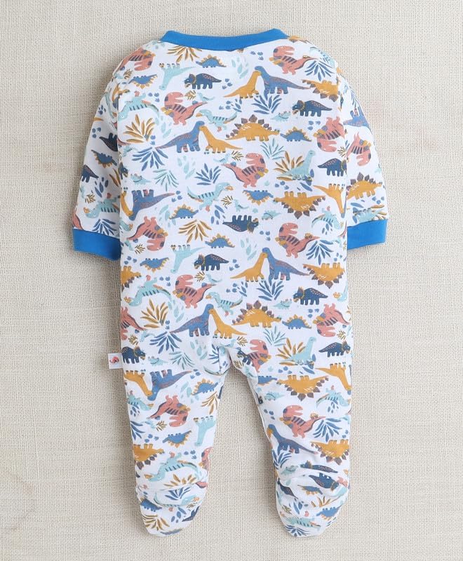 Image of 100% Cotton Rompers for New Born Baby Sleepsuits Jumpsuit Night Suits for Baby Boys & Girls |Onesies| Infant Clothes Pack Of 3