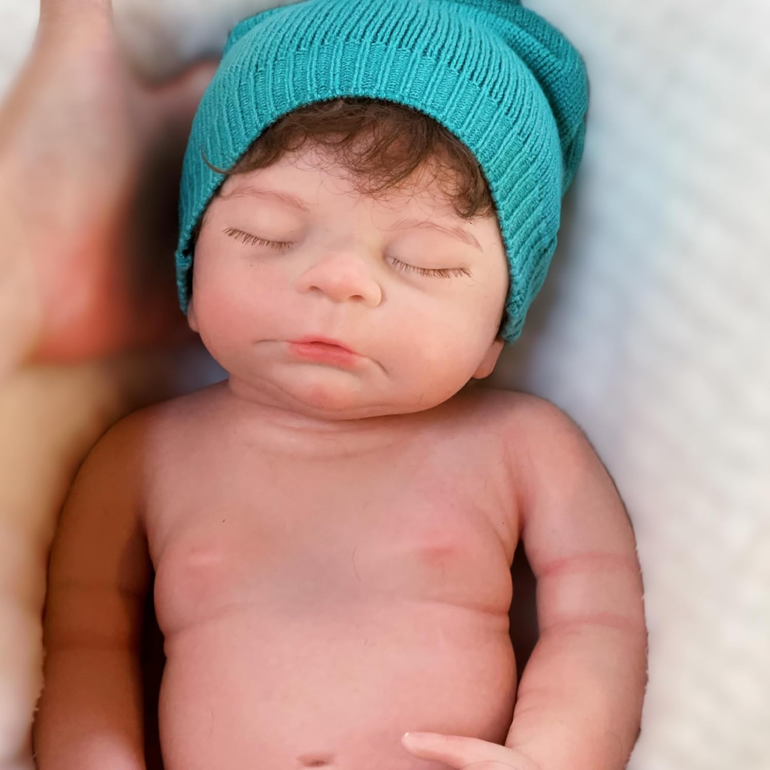 18inch Full Silicone Reborn Baby Girl Doll Soft Body Lifelike Washable Reborn Present Collectible