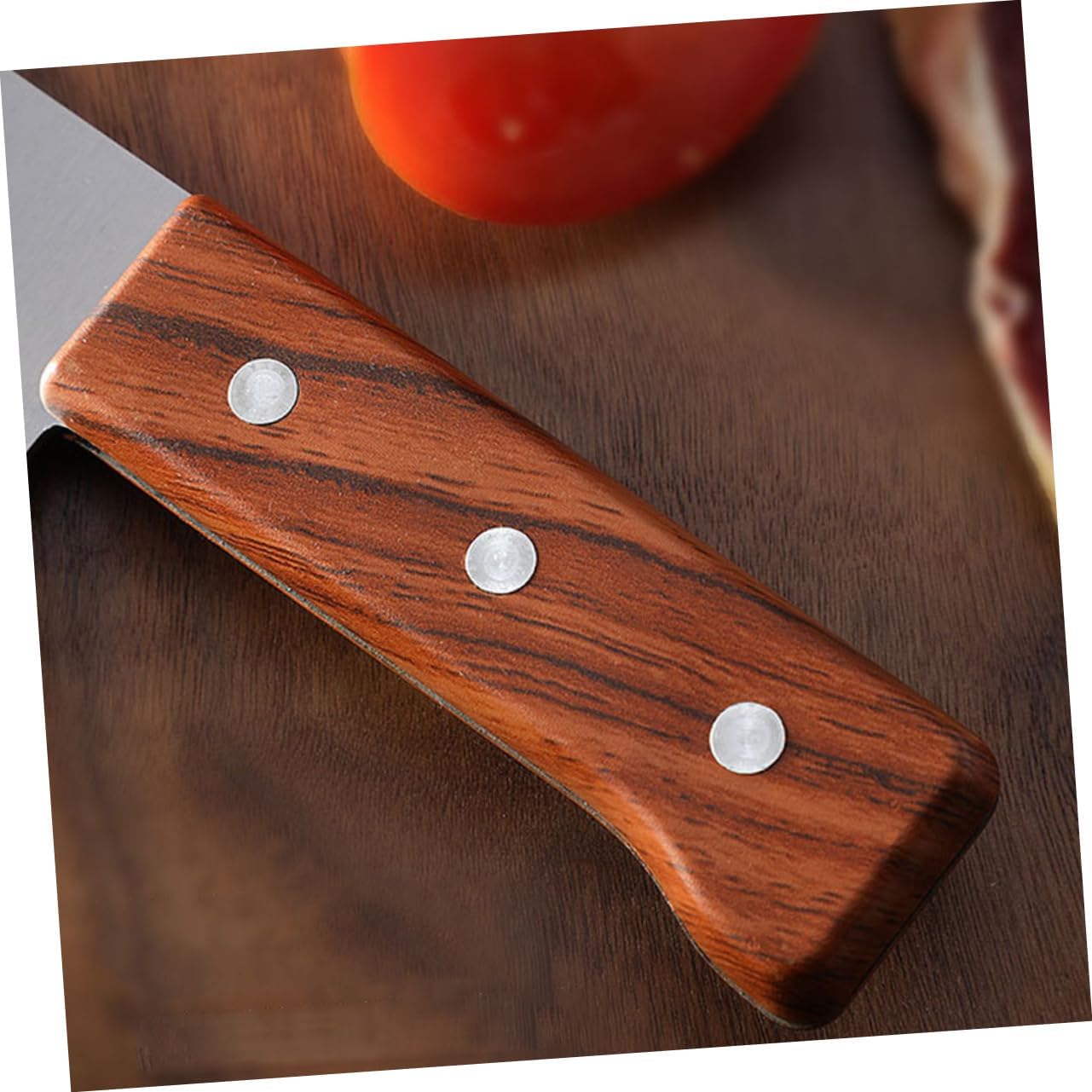 Cabilock 2 Pcs Stainless Steel Meat Cleaver Chopper for Kitchen Use