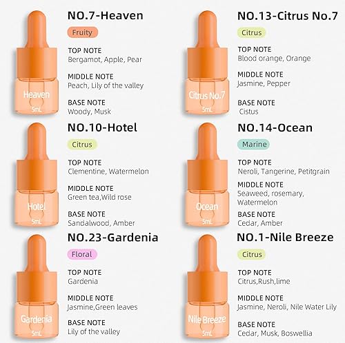 Miniatura 9 de Aceite difusor de fragancia para hotel, juego de regalo, inspirado en hoteles de lujo de 5 estrellas, aceite difusor de aromaterapia, notas de brisa