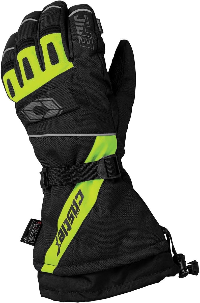 Castle X Men's Epic Plus Glove in Black/Black, Size X-Large