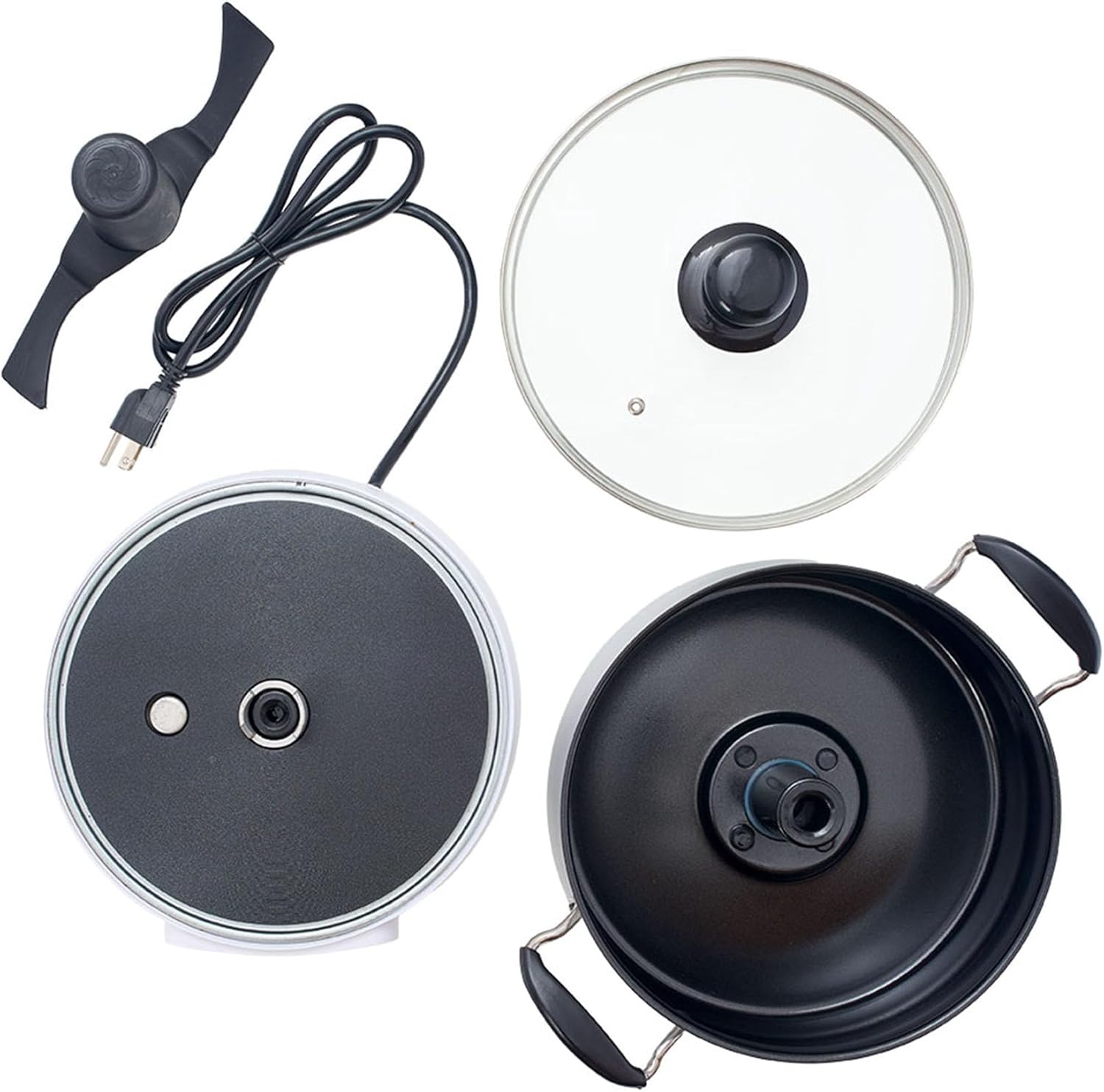 Roots & Harvest Automatic Jam and Jelly Maker, Silver – Easy-to-use