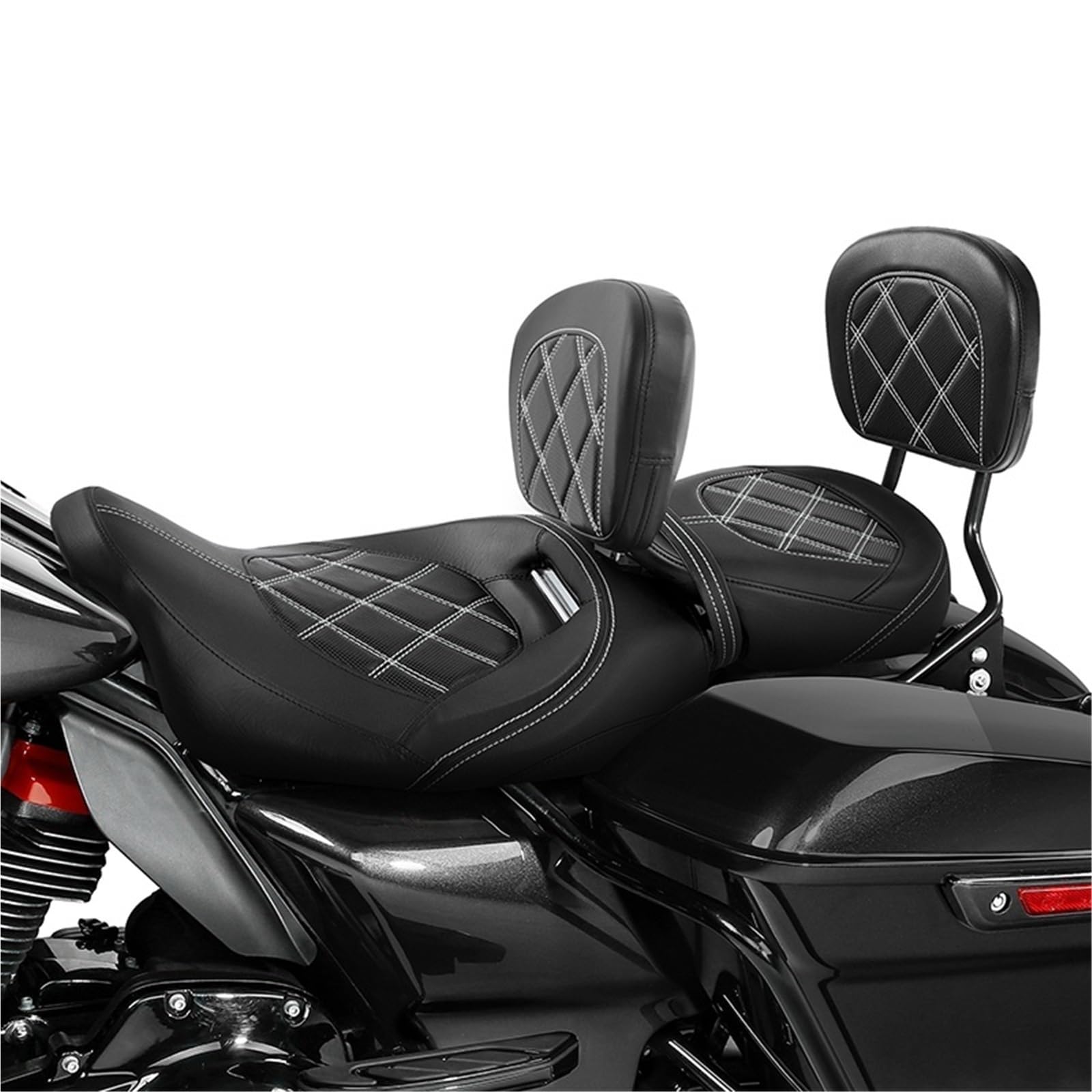 Pasuje do Harley Touring Electra Glide Road Poduszka Kufer Motocyklowy