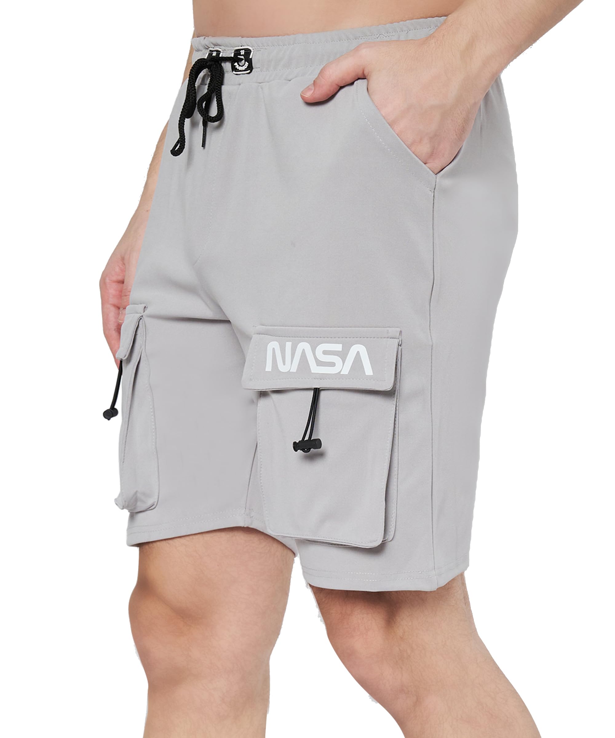 mehrang men's athletic shorts with side pockets, drawstring waist, quick-dry, for men