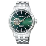 Presage Cocktail Time ‘Grasshopper’ Open Heart Green Dial Watch SSA441J1