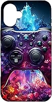 Vista 23 de Funda para iPhone 16 Video Game Controller Gamer para niños, adolescentes y hombres amantes