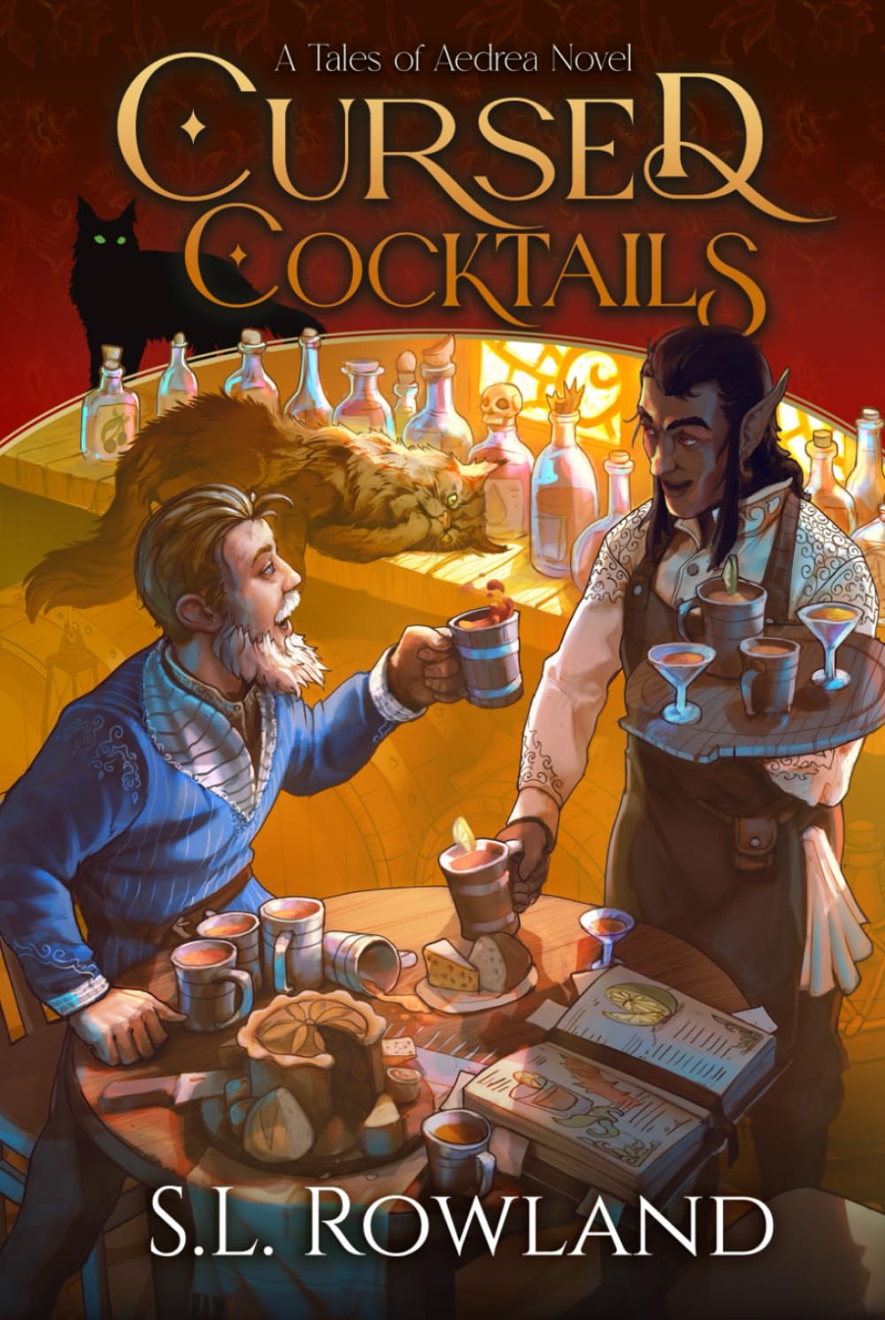 Cursed Cocktails: A Cozy Fantasy (Tales of Aedrea)
